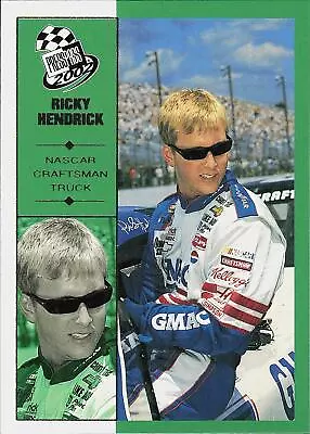 2002 Press Pass #56 Ricky Hendrick • $1