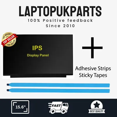 HP 15s-Fq2024na 15.6  Laptop Screen Display Panel FULL HD IPS LED 30Pin + Strips • £37.88