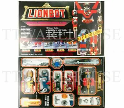 [US] NEW VOLTRON LIONBOT 1980 Chogokin DIECAST Metal 5-in-1 GOLION Robot TAIWAN • $269.99