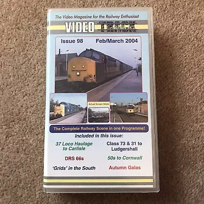 Video Track 98 Feb Mar 2004 Railway VHS Video • $7.45