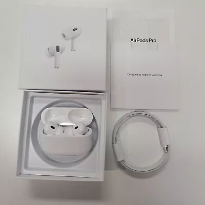 Apple AirPods Pro 2nd Generation Wireless Earbuds With Charging Case & Lanyard • $36.99