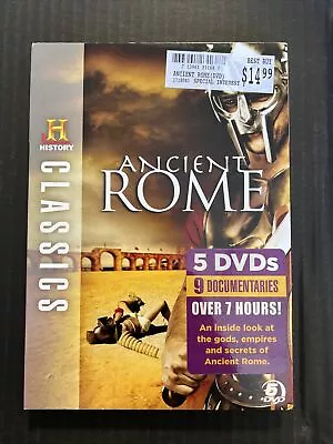 History Classics: Ancient Rome (DVD 5 Disc Set) New Sealed • $13