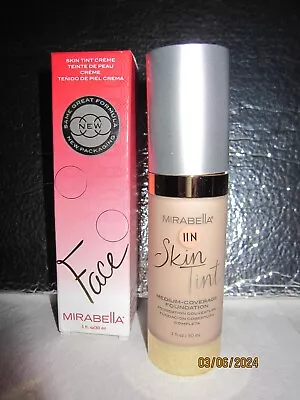 NIB Mirabella  Skin Tint Creme Foundation II N  Medium Coverage 1 Fl Oz • $19.99