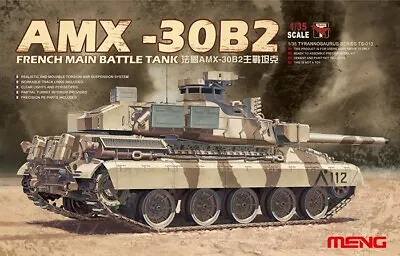 Meng Model TS013 1/35 French Main Battle Tank AMX-30B2 • $54.99