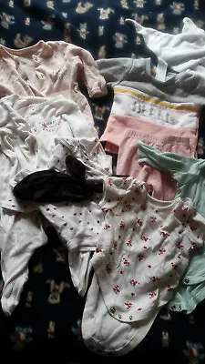 £2.99 • Buy Baby Girl Clothes Bundle 0 To 3 Months All Primark 10 Items