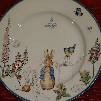 BEATRIX POTTER  Peter Rabbit 10  Porcelain Dinner Plate NEW • $16.49