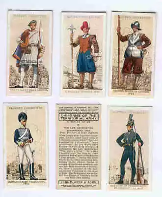 Full Set - 1939 - Uniforms Of The Territorial Army - Player • £3.50