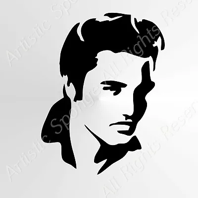 Elvis Presley Reusable Stencil A5 A4 A3 King Of Rock N Roll Singer Star / Elvis • £2.99