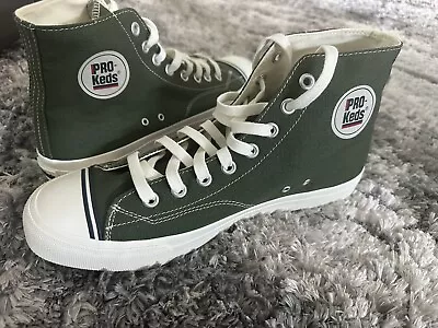 NEW Pro-Keds Royal Hi Men’s Shoes Lace Up Sneakers Green Size 11.5 • $49.99
