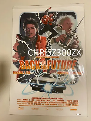 Back To The Future Movie Film Yvan Quinet Poster Print Art 24x36 SIGNED AP Mondo • $469.98