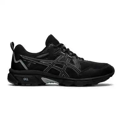 Asics Men's 8 Black GEL-Venture 7 Trail Running Shoes • $50.70