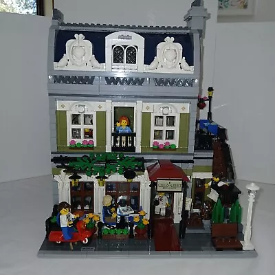 Lego Creator Parisian Restaurant Never Played With Displayed In Cabinet 100%... • $320