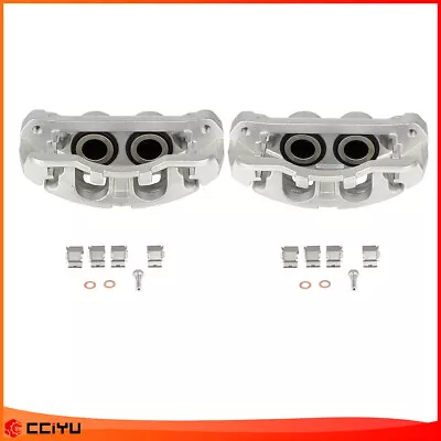 Front Disc Brake Calipers W/ Bracket Left Right For 13-20 Ford F-250 Super Duty • $222.22