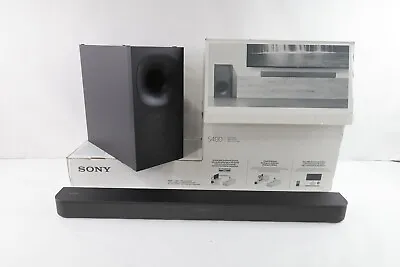 $41 • Buy Sony 2.1-ch Soundbar & Wireless Subwoofer With Power Cords | Ht-s400 | Black