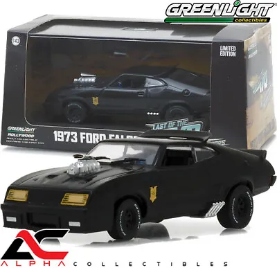 Greenlight 86522 1:43 1973 Ford Falcon Xb Mad Max Interceptor Black With Case • $26.95