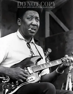 Muddy Waters Photograph 11 X 14 - Rare Live Portrait - Photo - Poster Art Print • $22.99