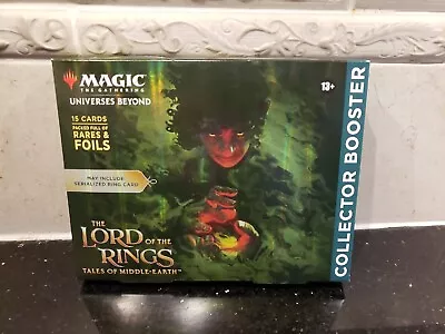 Magic The Gathering MTG Lord Of The Rings COLLECTOR BOOSTER BOX New Sealed • $37.99