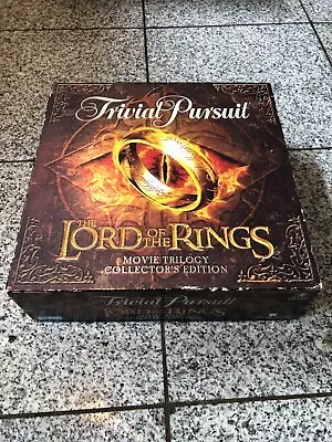 Trivia Pursuit The Lord Of The Rings Movie Trilogy Board Game • £23.95
