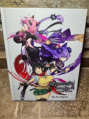 Neptunia X Senran Kagura: Ninja Wars Hardcover Artbook NEW! OFFICIAL! • $24.99