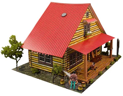$17.95 • Buy BK 4816 1:48 Scale   Log Cabin  Photo Real Building Kit Innovative Hobby Supply