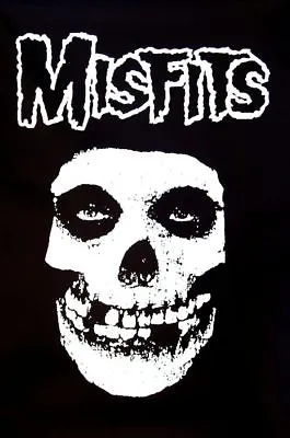 Misfits...Skull.....80's Vintage Import Poster / Exc. + New Cond. / 23 X 33  • $11.99