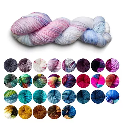 Manos Alegria Wool Yarn Knitting Hand Dyed Superwash Merino 4 Ply Sock Crochet • £21.30