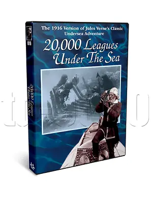 20000 Leagues Under The Sea (1916) Adventure Sci-Fi Movie On DVD (20'00020000) • £10.99