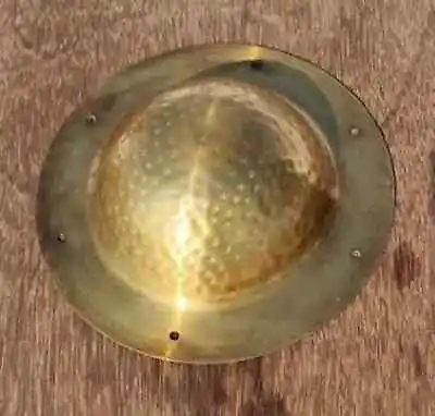 Medieval Armor Shield Boss Shield With Designer Brass Shield Boss Halloween Gift • $39.60