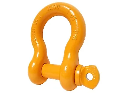 Orange Lifting Shackle Screw Pin Clevis D Ring For Tow Jeep ATV Crane Attachment • $13.99