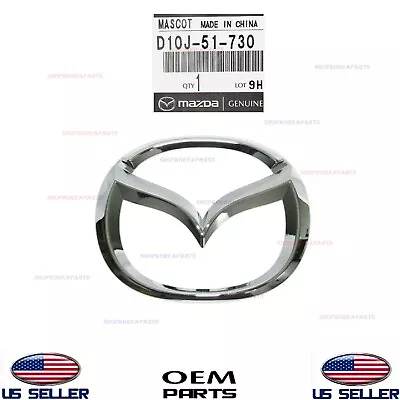 Genuine Front Grille Emblem Logo ⭐OEM⭐ Mazda 3 2017-18 CX-3 2016-22 D10J-51-730 • $32.94