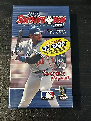 2001 MLB Showdown Two-Player Starter Set Card Game Baseball NEW SEALED PACK • $30