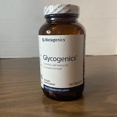 Glycogenics 180 Tablets Metagenics Exp. 03/2025 • $63