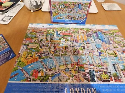 Breast Cancer Now: Ravensburger Jigsaw Puzzle 300 Pieces (Cityscape). Used • £2