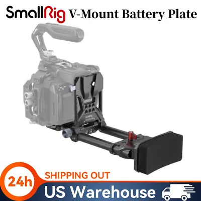 $99 • Buy SmallRig V-Mount Battery Plate With Quick Release Plate For Arca-Swiss