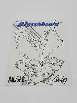 1998 SkyBox Marvel Creators Collection Angel #9 White Sketchboard • $8.99