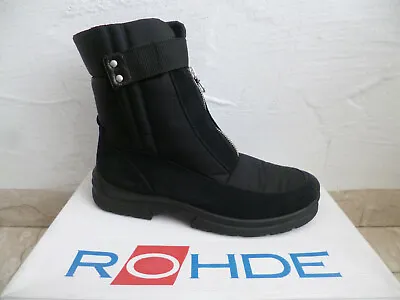 £59.74 • Buy Rohde Women's Ankle Boots Winter Shoes Black New