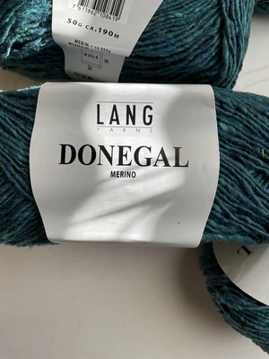 $32 • Buy 4 Sk Lang DONEGAL Tweed Color 789.0088 Teal