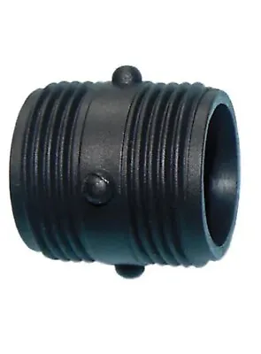 3/4  X 3/4  Inch Washing Machine Plastic Inlet Hose Connector Black • £2.56