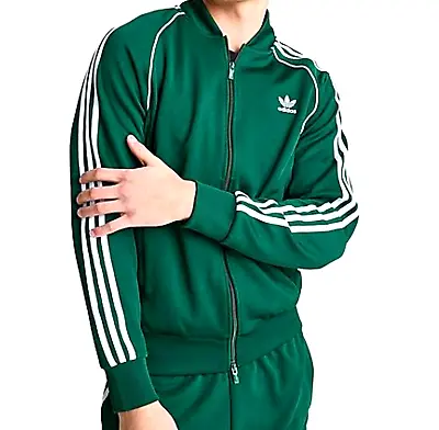 New Men's Adidas Originals Superstar Trefoil  Track Jacket ~size Xl  #ir9863 • $99