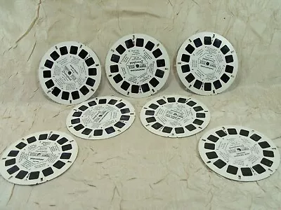 Vintage Sawyers View Master 7 Loose Film Reels Disneyland Disney • $10