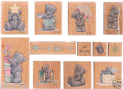 Me To You Blue Nose Tatty Teddy Wood Block Rubber Stamps Birthdays & Occasions  • £0.99