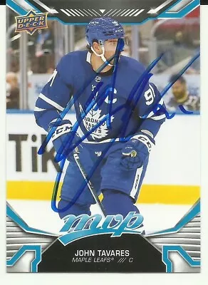 John Tavares Autographed Toronto Maple Leafs Card • $9.99
