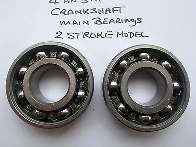 Outboard Motor Mercury-mariner-tohatsu. 2 Stroke Crankshaft  Bearings 4 And 5hp  • $21.46