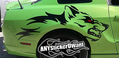 X2 Coyote Side Graphic Vinyl Decal Fits Ford Mustang • $59.99