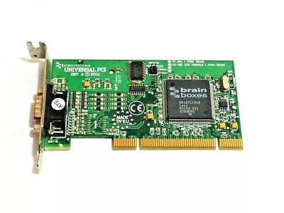 18545 Brain Boxes Universal UC-320B Low Profile 1 Port RS422 PCI Card • $110