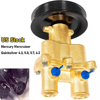 Raw Sea Water Pump With Pulley For Mercury MerCruiser Quicksilver 46-8M0139995 • $175