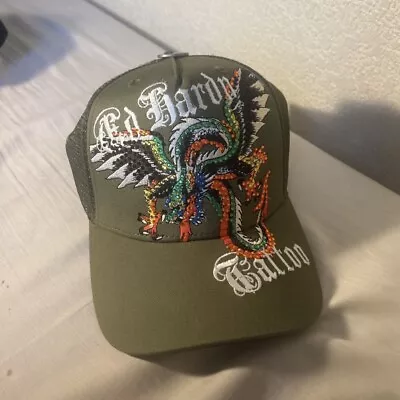 Ed Hardy Tattoo Trucker Hat • $30