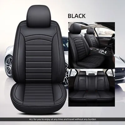 For Volkswagen VW Car Seat Covers Full Set Front Back Leather Cushions Protector • $146.03