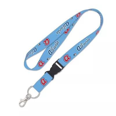 Atlanta Braves Key Chain Lanyard Detachable Buckle 1  Wide 22  Long • $11.99