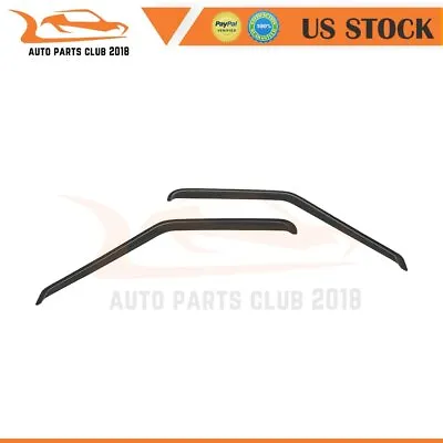 For 94-03 Chevy S10/GMC Sonoma Aero Wavy 2 Pcs Tinted Window Visor Guard Vent • $33.79